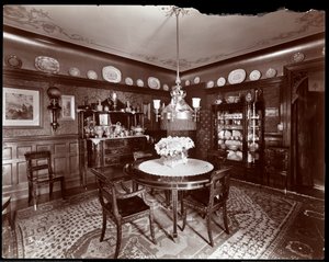 A Dining Room in the Mrs. Leslie Carter Residence in New York
